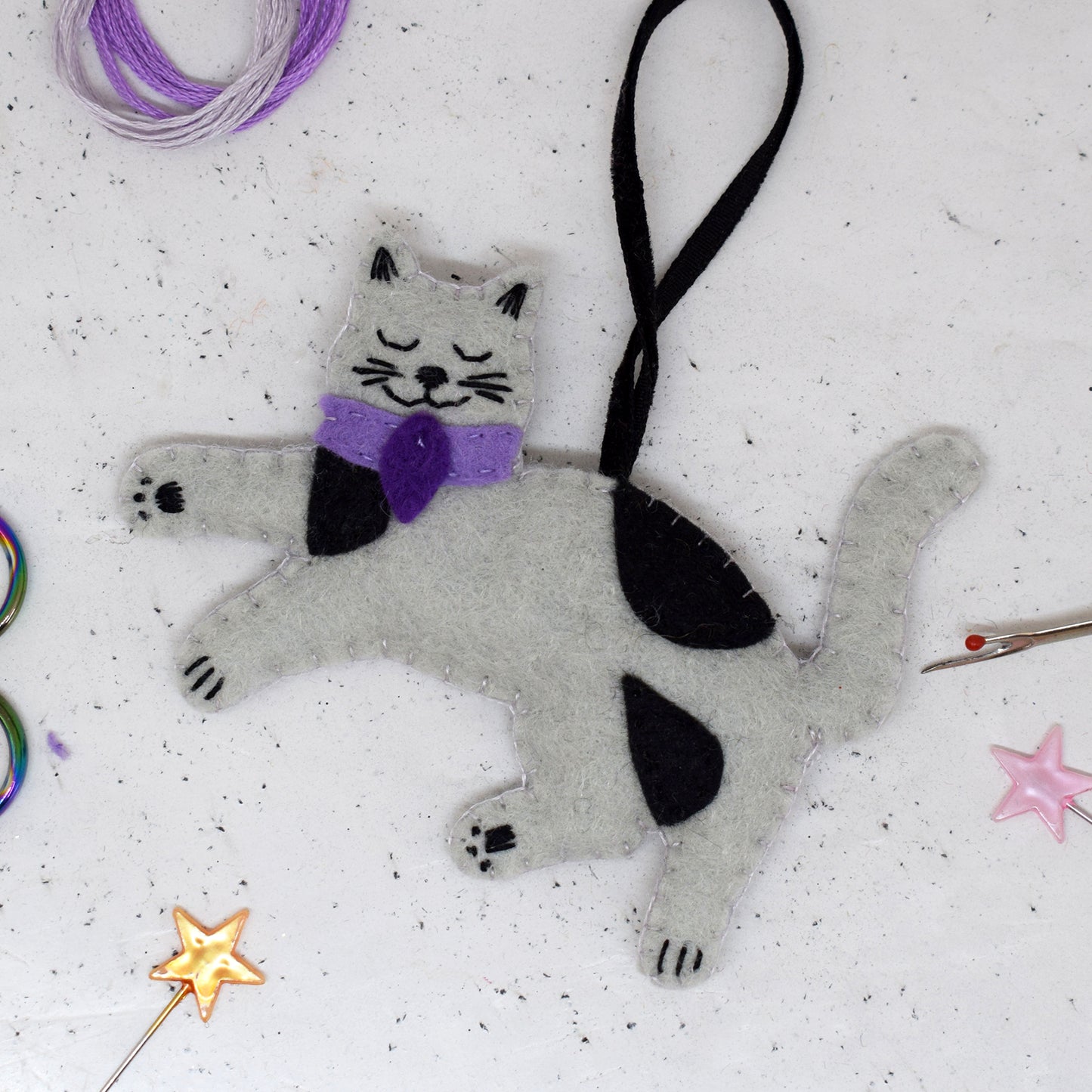 'Craft Cat' Felt Stitching Set