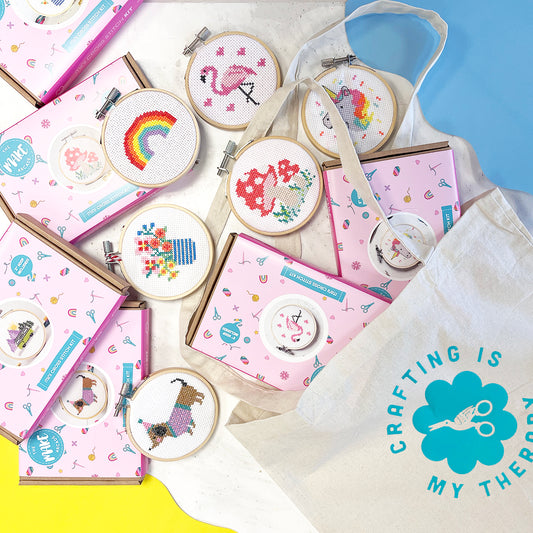 'Cross Stitch Forever' DIY Cross Stitch Bundle