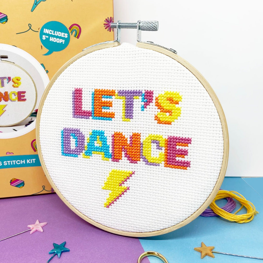 'Let's Dance' Cross Stitch - PDF Pattern