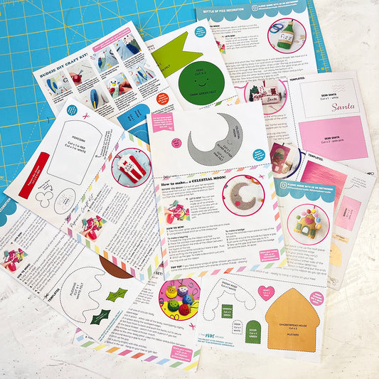 CLEARANCE - Mini Felt templates Bundle