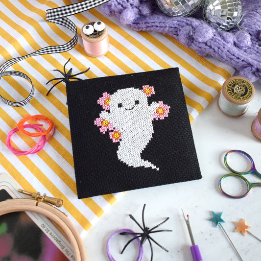 'Ghost' Mini Cross Stitch Kit