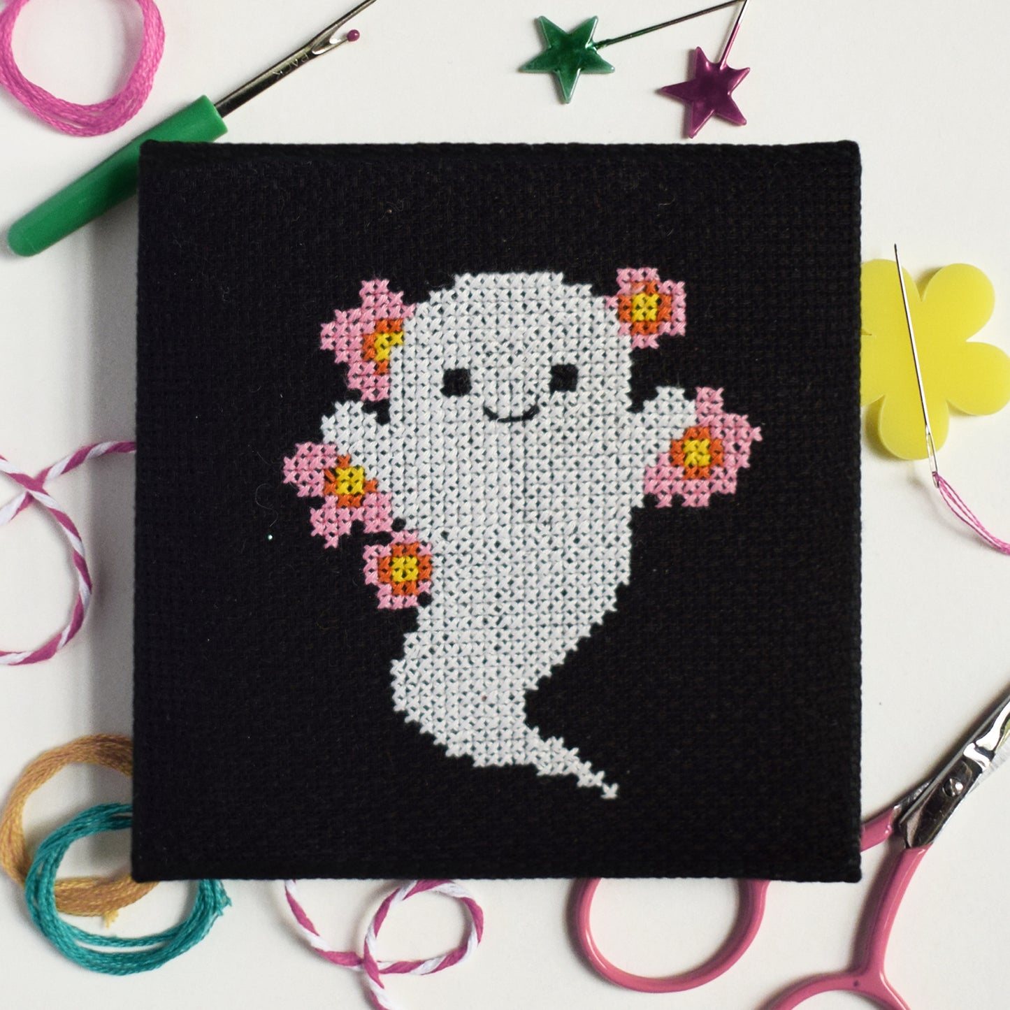 'Ghost' Mini Cross Stitch Kit