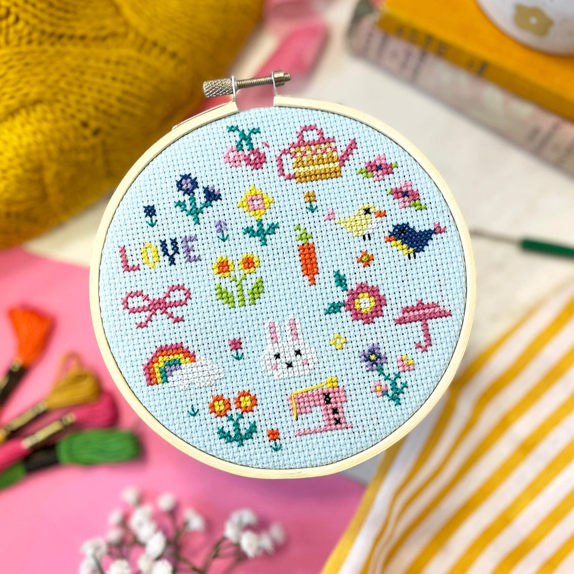 Spring Mini Stitches - PDF Pattern – The Make Arcade