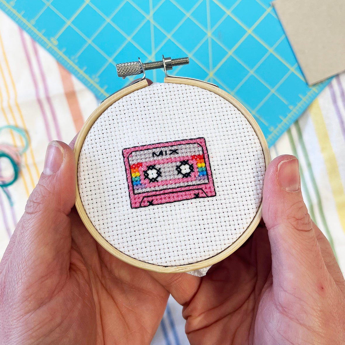 Mini Stitch Project - FIFTEEN