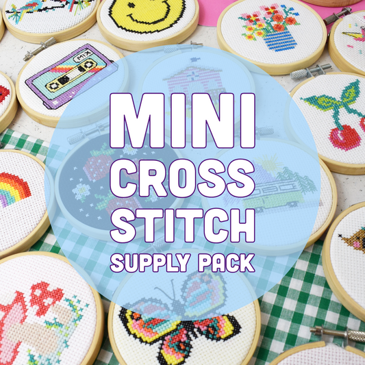 Mini Cross Stitch Supply Pack