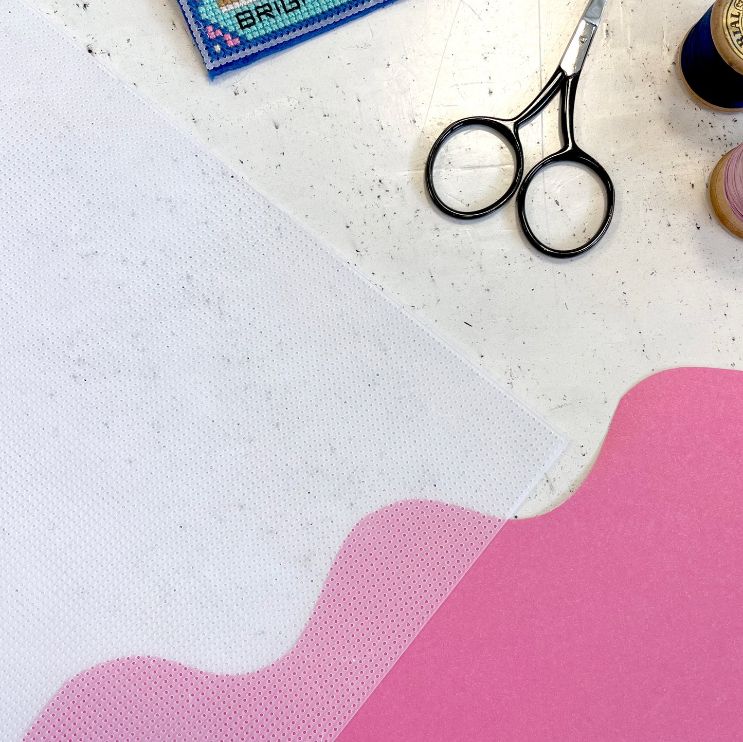 14 count Plastic needlework canvas