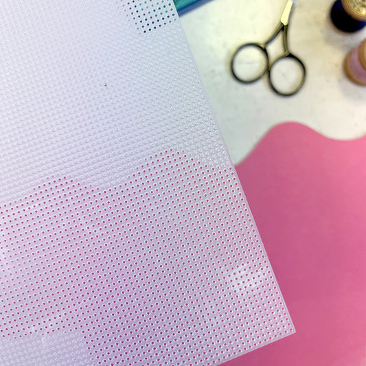 14 count Plastic needlework canvas