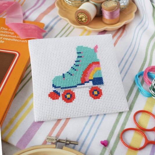 'Rollerboot' Mini Cross Stitch Kit