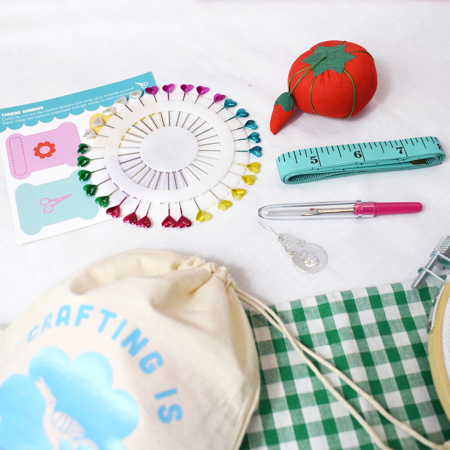 'Crafting is good for you' Mini Sewing Kit