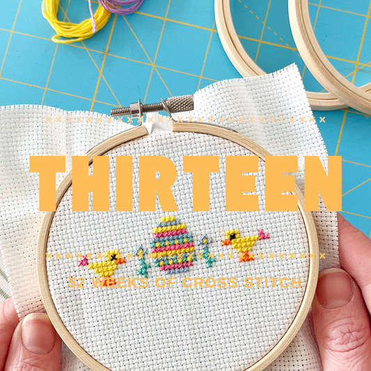 Mini Stitch Project - THIRTEEN