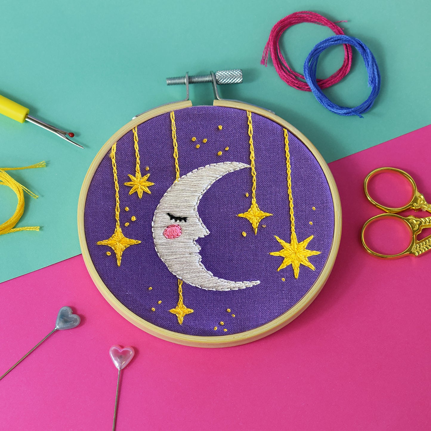 Celestial Mini Embroidery Kit
