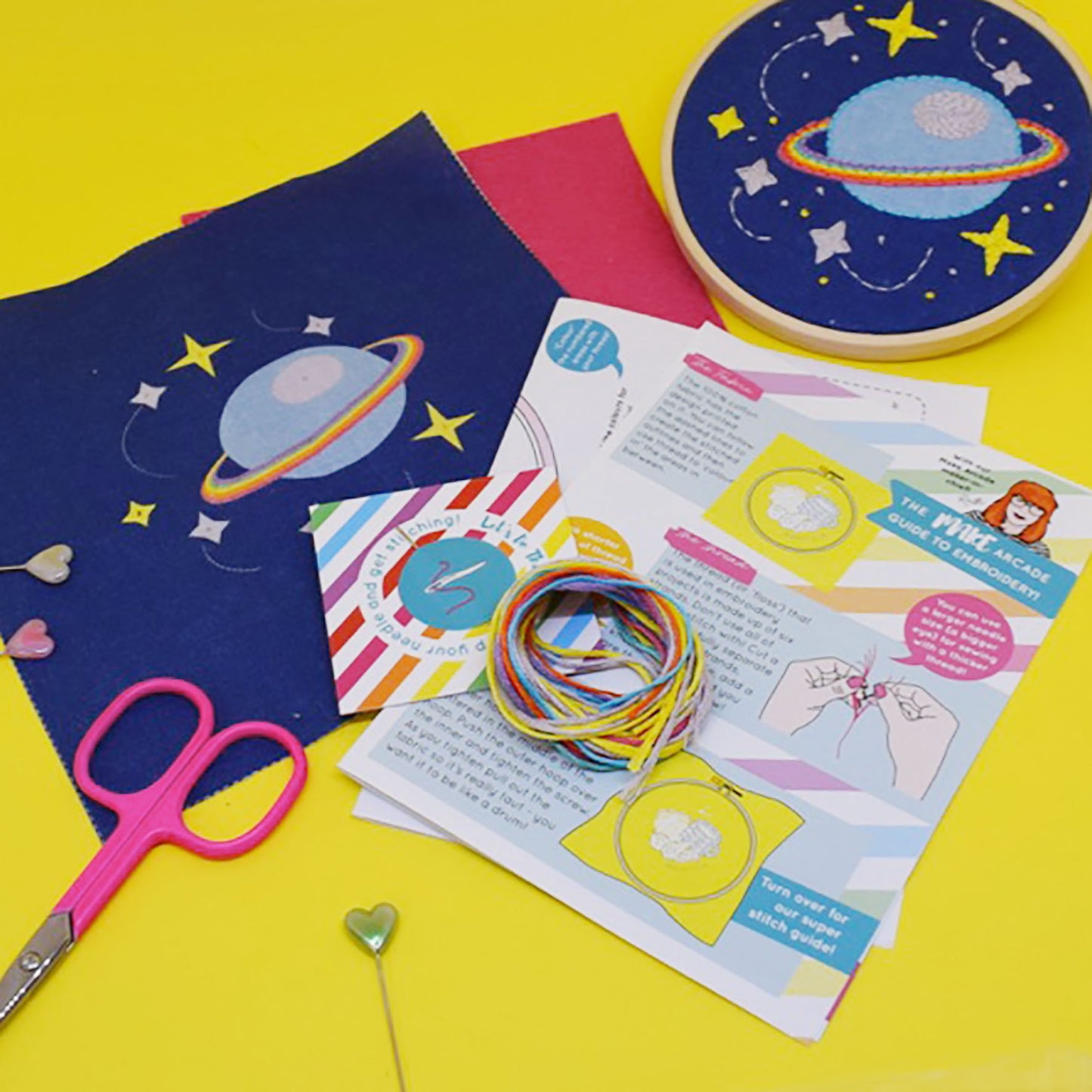 'Galaxy' Mini Embroidery Kit