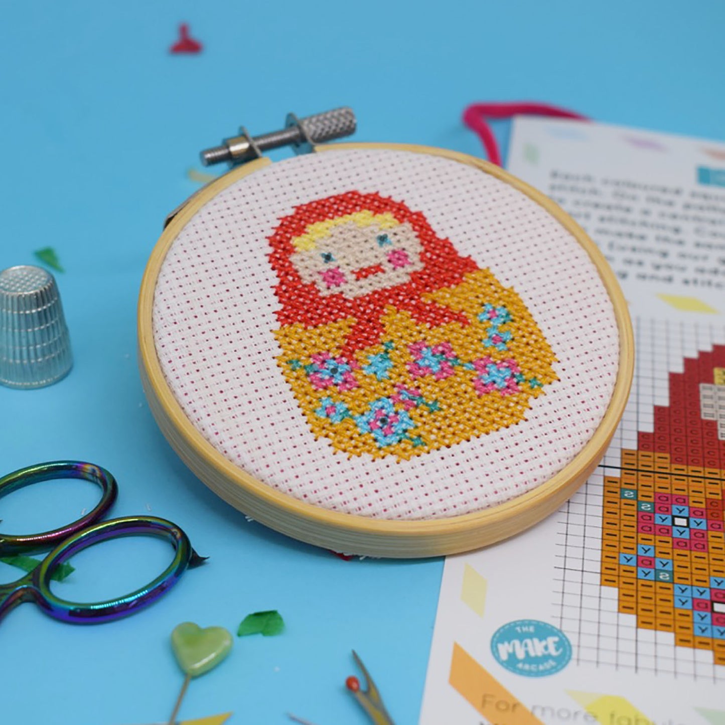 'Doll' Mini Cross Stitch Kit