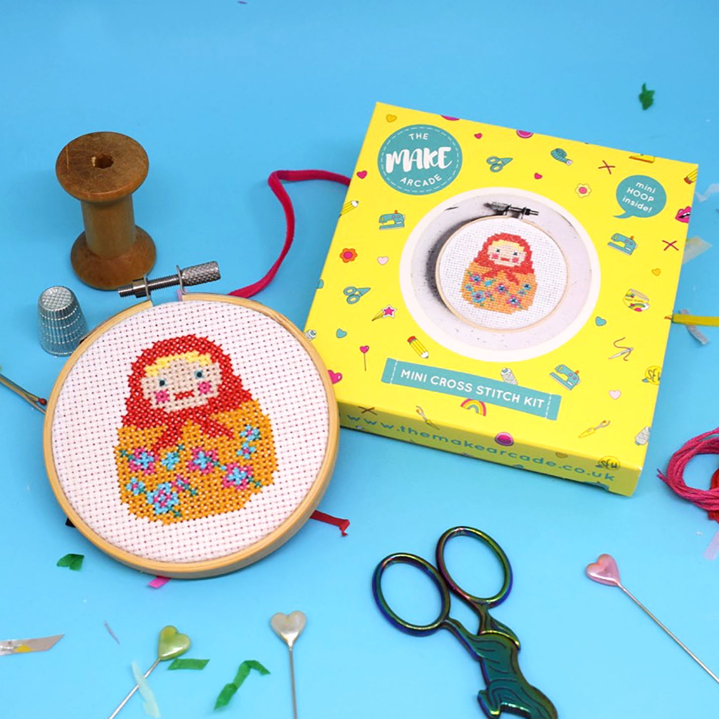 'Doll' Mini Cross Stitch Kit