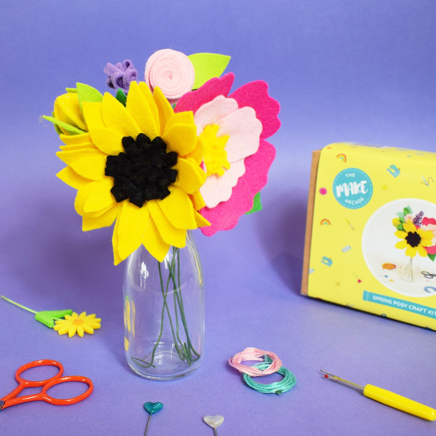 Spring Posy Felt Craft Kit