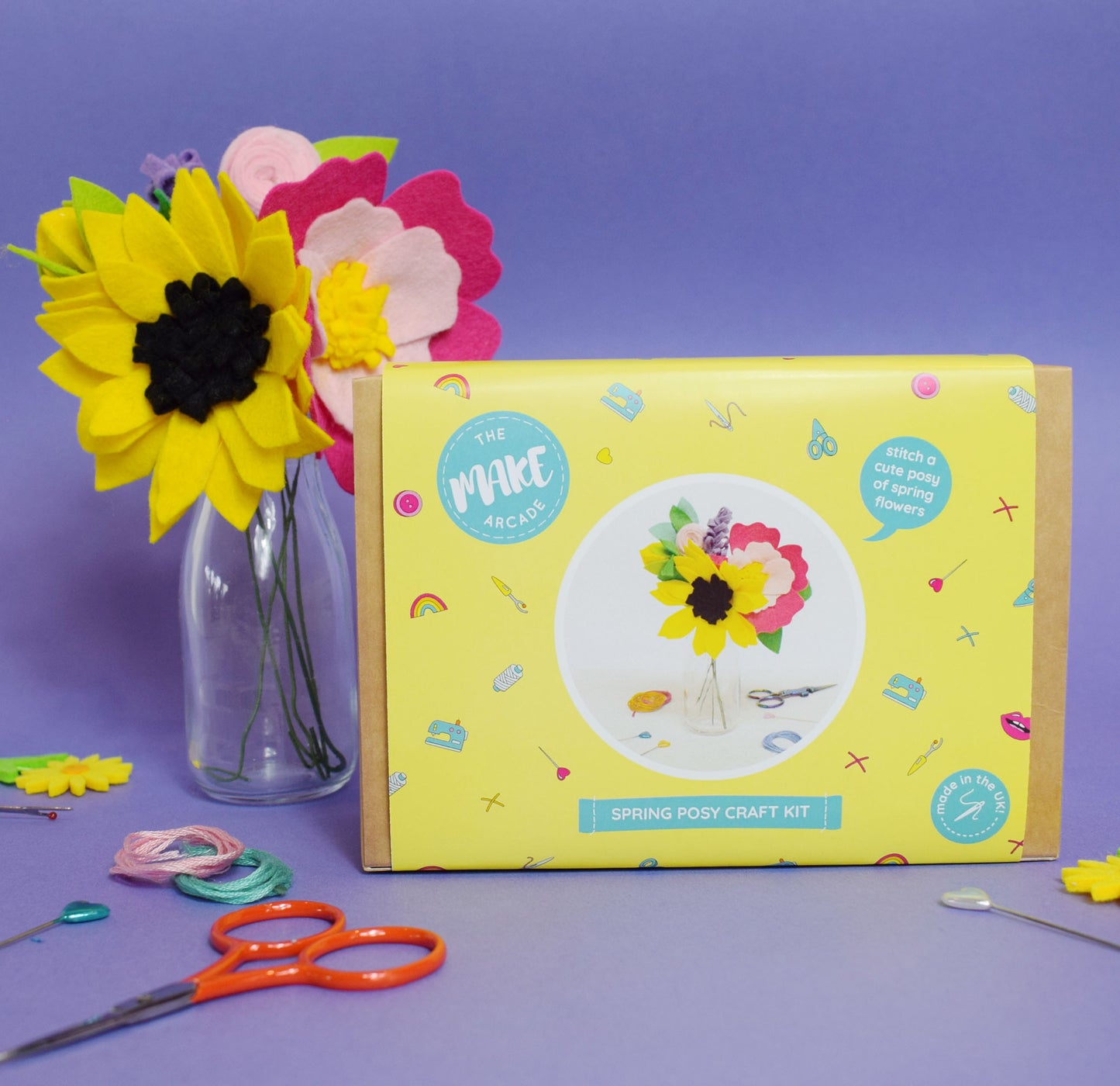 Spring Posy Felt Craft Kit