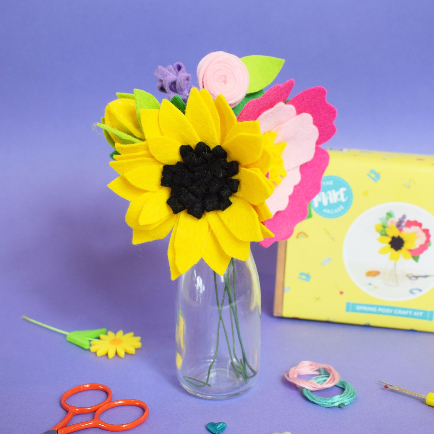 Spring Posy Felt Craft Kit