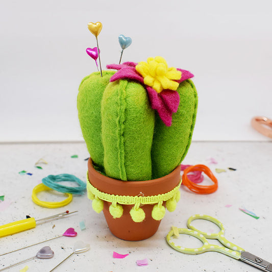 'Prickly Cactus' Pin Cushion Sewing Kit