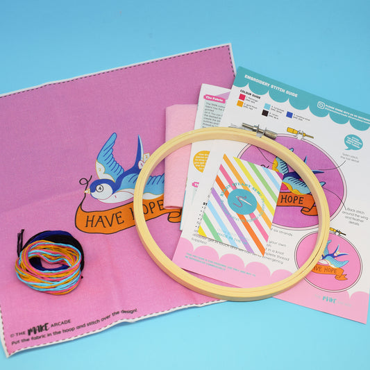 'Have Hope' Large Embroidery Craft Kit