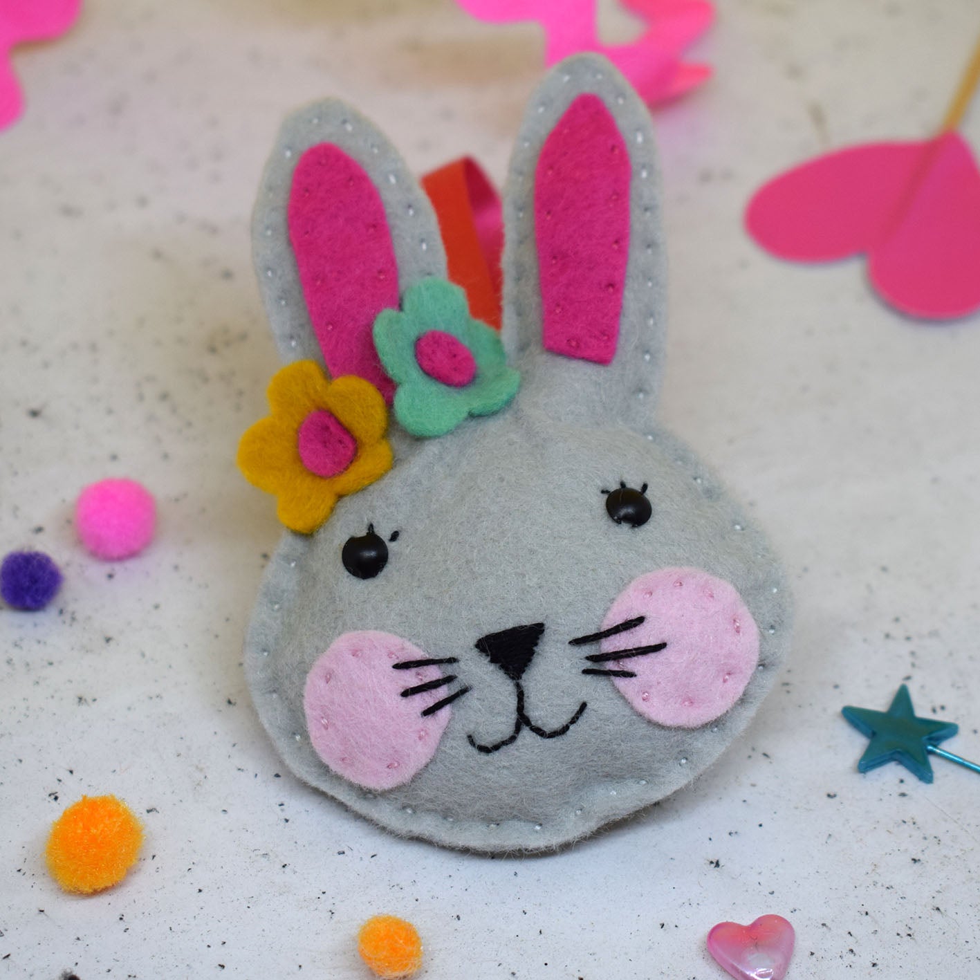 'Spring Bunny' Mini Felt Kit