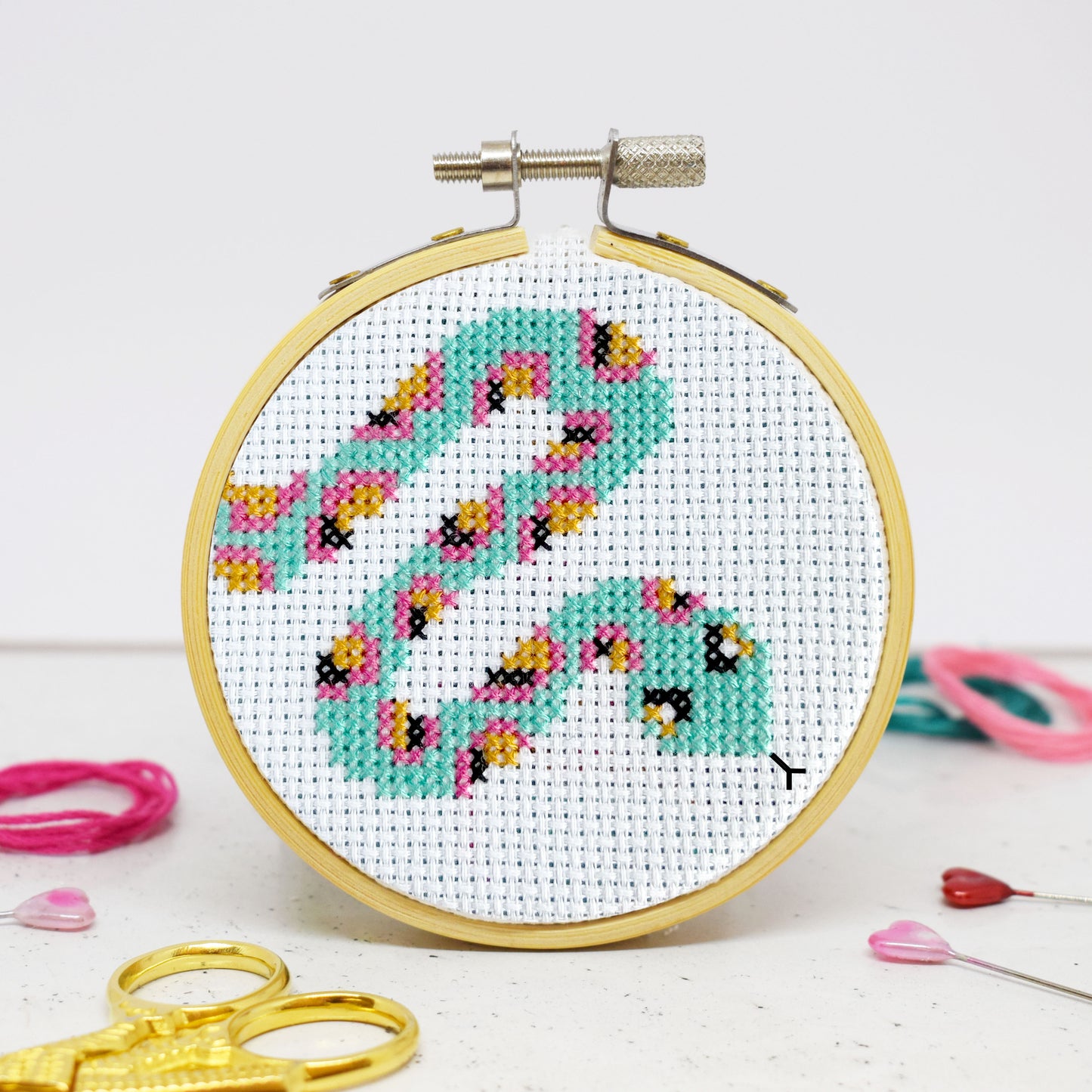 'Snake' Mini Cross Stitch Kit
