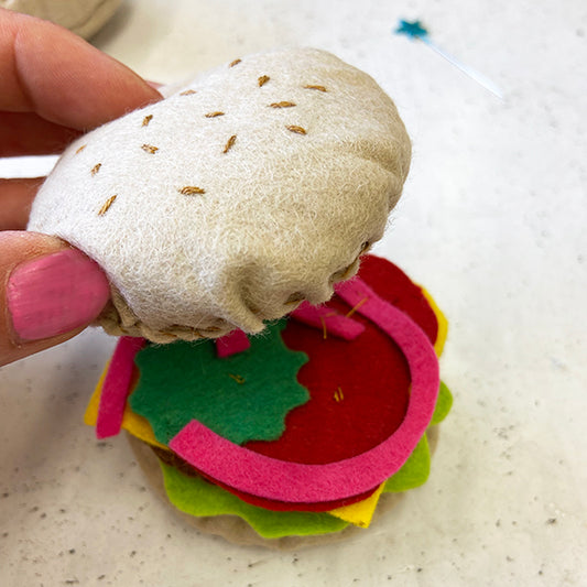 Burger Pin Cushion Kit