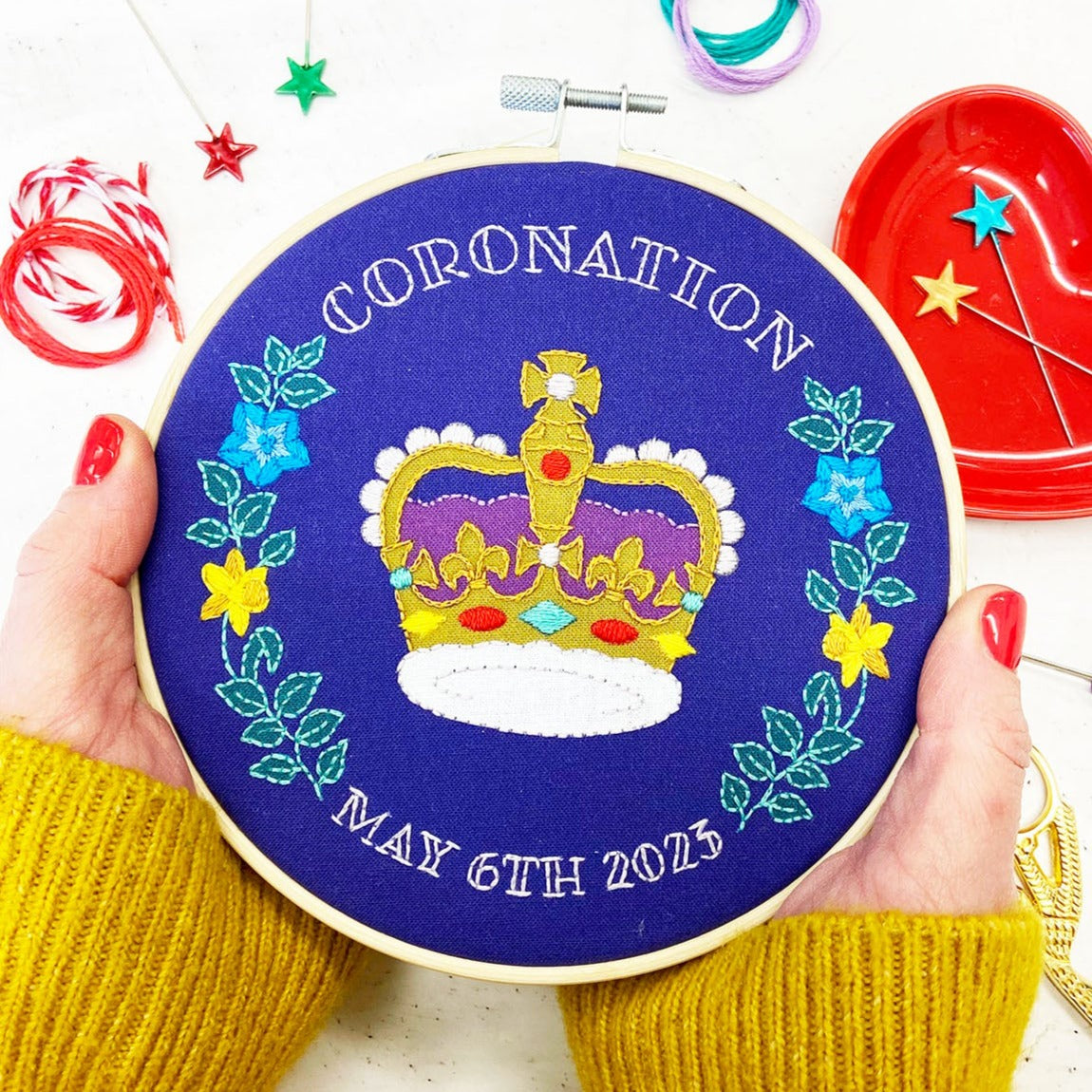 Coronation Embroidery Kit
