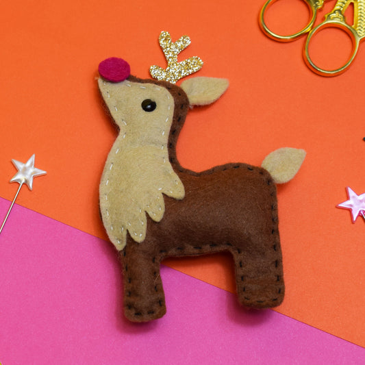 'Reindeer' Mini Decoration Sewing Kit